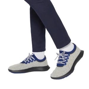 Allbirds Men's Wool Dasher Mizzle WDMI Gray Blue size 9.5